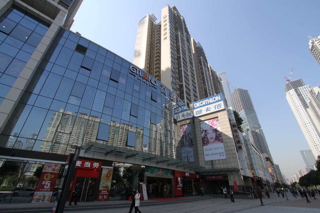 Guangzhou City Inn Apartment - Poly D Plaza Branch Exterior foto