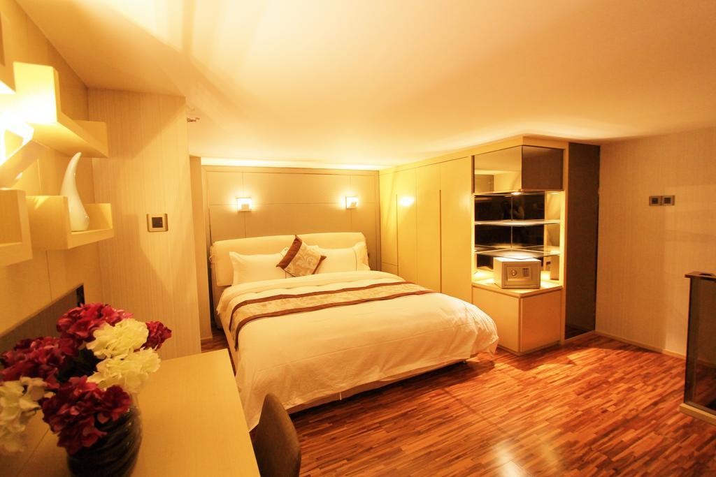 Guangzhou City Inn Apartment - Poly D Plaza Branch Zimmer foto